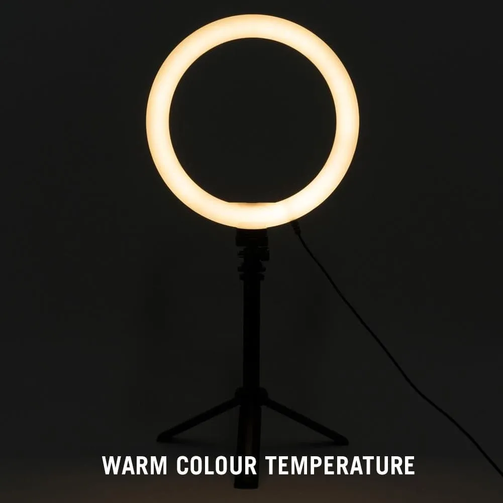 10" LED Ring Light Portable Zoom Meeting Desk RGB - Unicorn