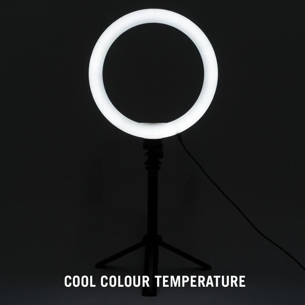 10" LED Ring Light Portable Zoom Meeting Desk RGB - Unicorn