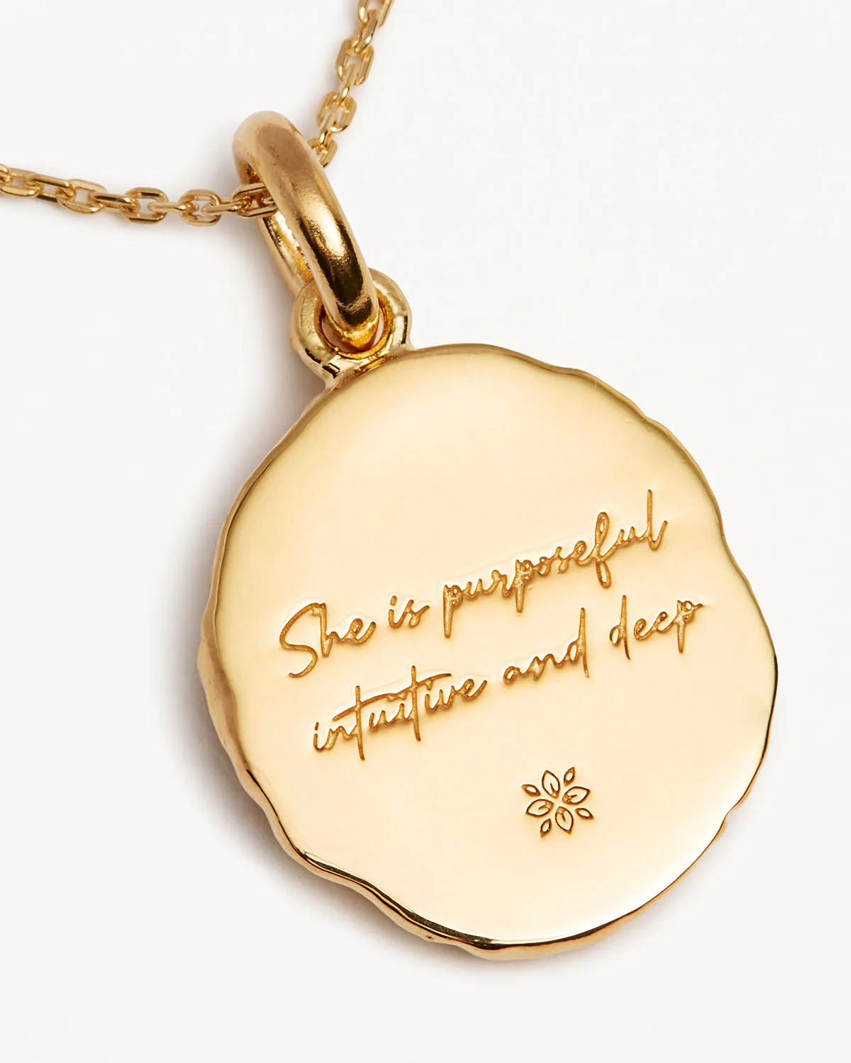 18k Gold Vermeil She is Zodiac Necklace - Scorpio