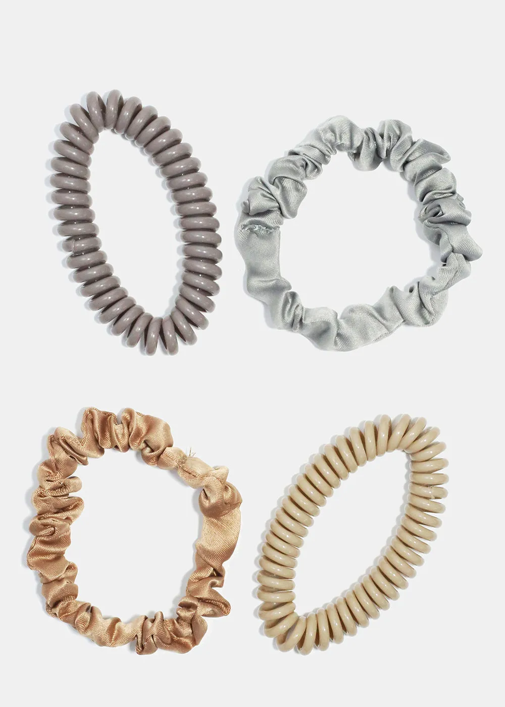 4 Piece Hair Tie Set