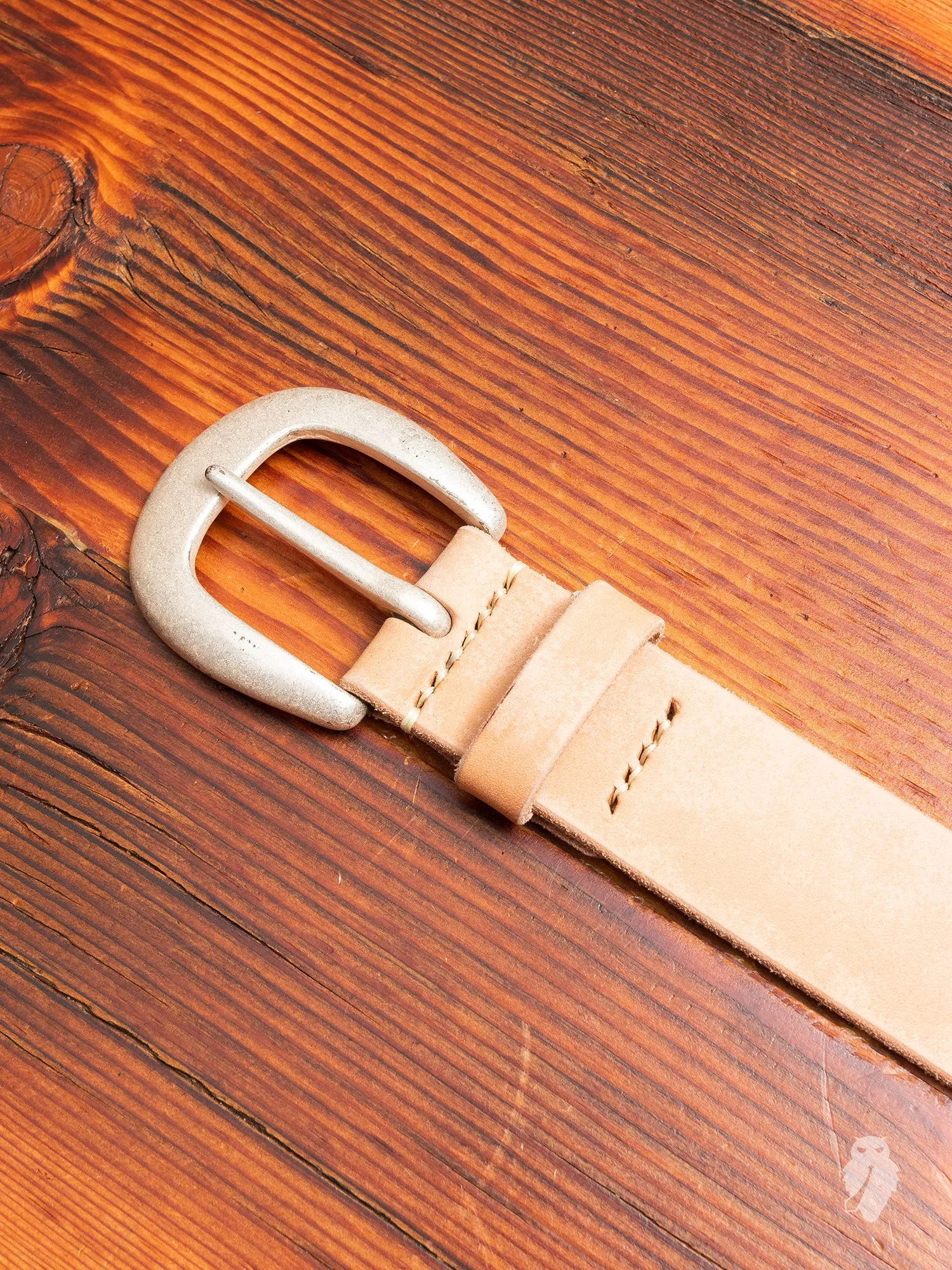 6210 Wild Leather Belt in Natural