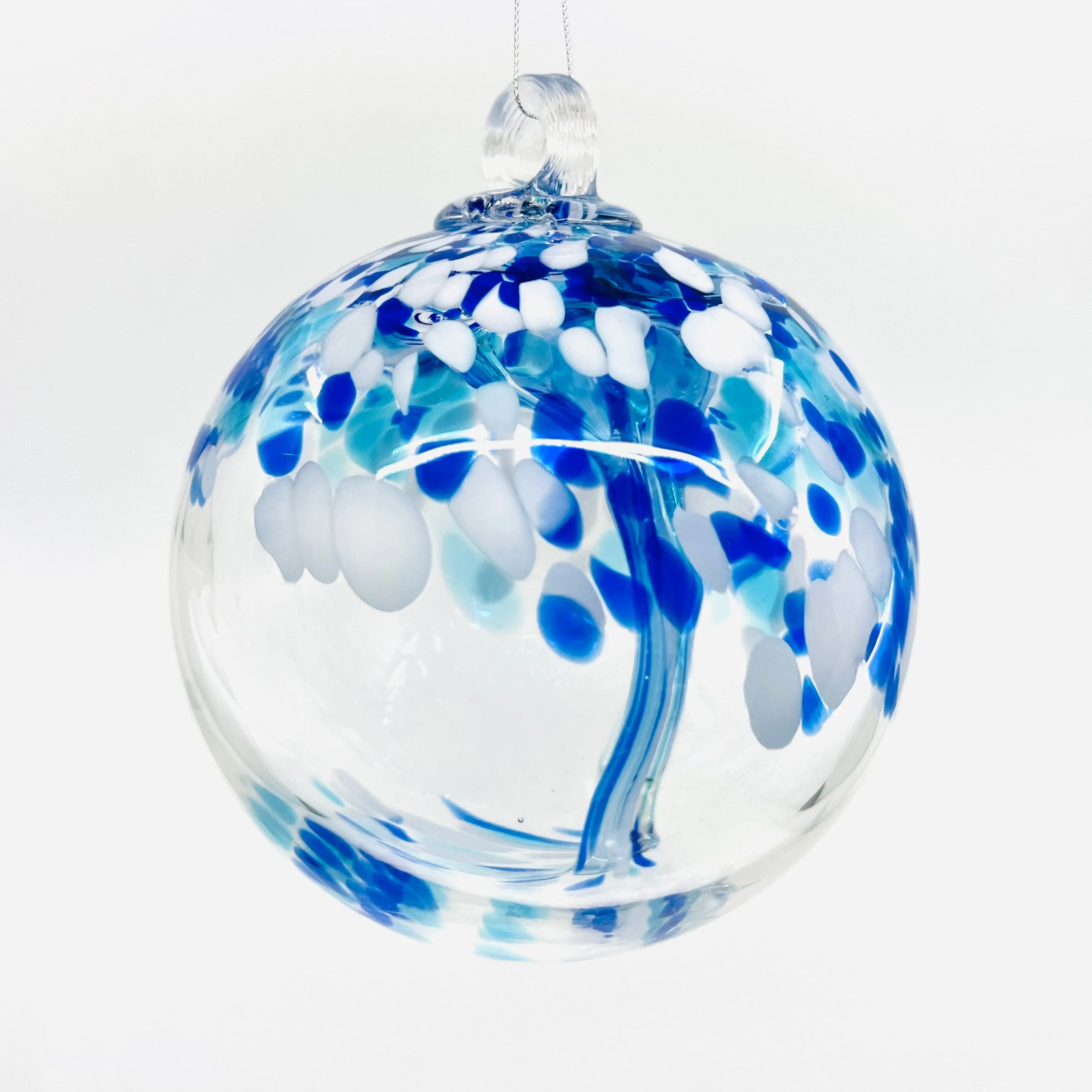 6" Garden Globe Ornament, Winter