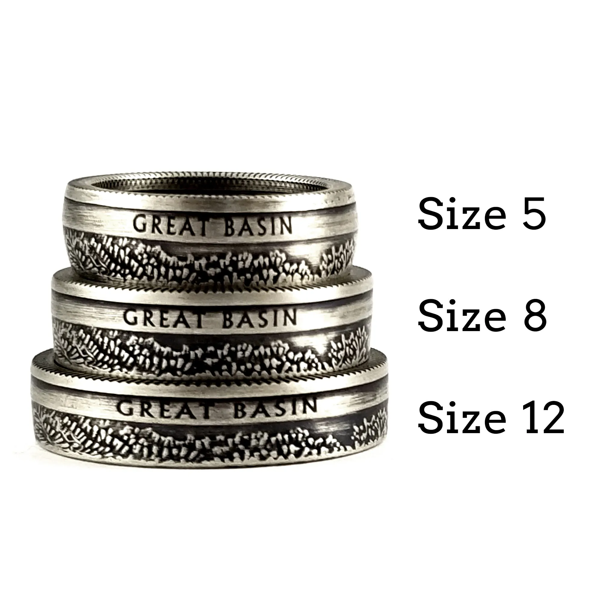 90% Silver Mount Rushmore National Park Quarter Ring