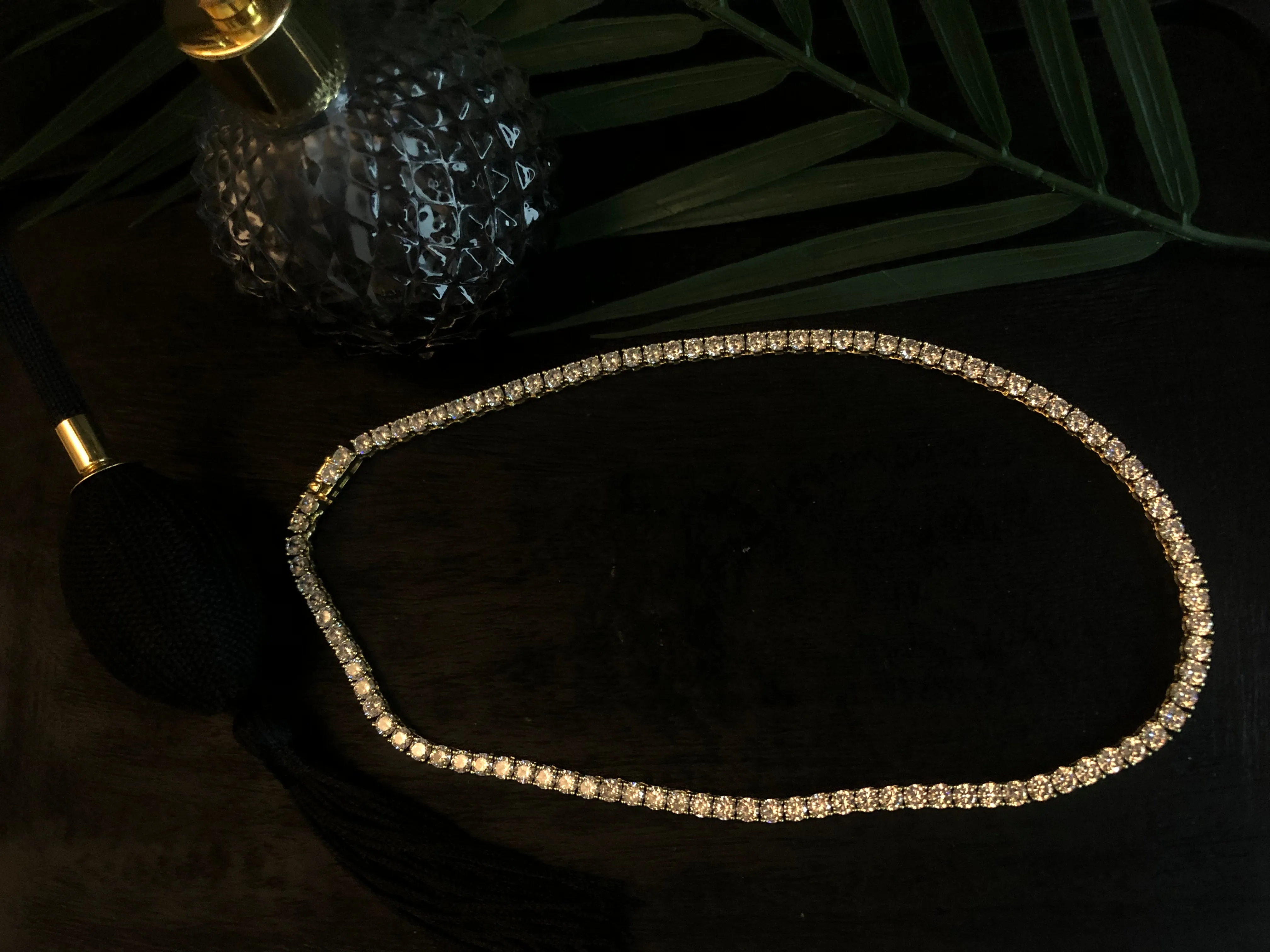 Adelaïde Chocker Tennis Necklace