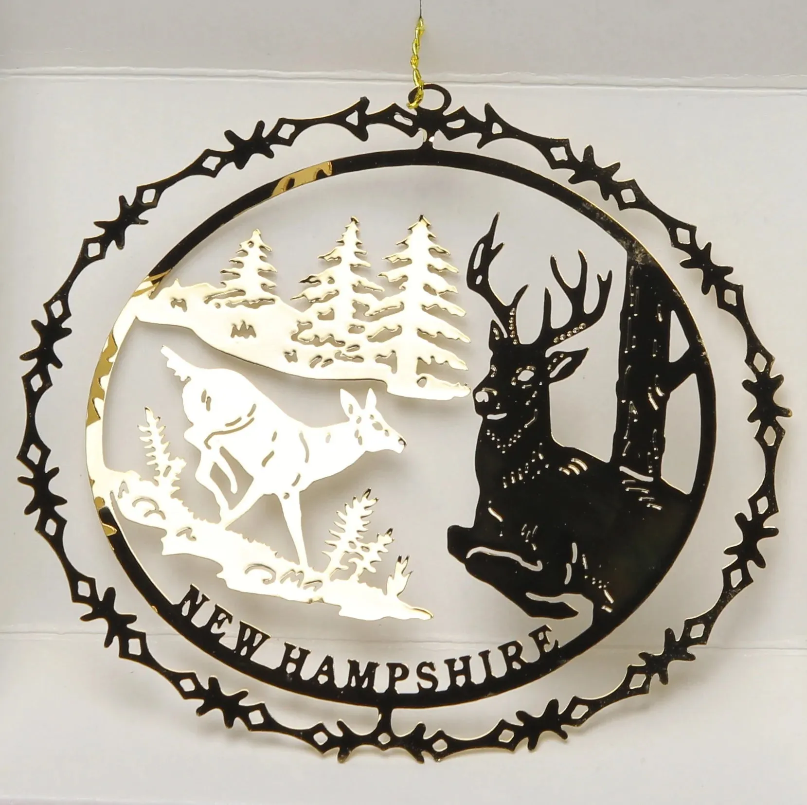 ALL 50 State Collectible Brass Ornaments SET