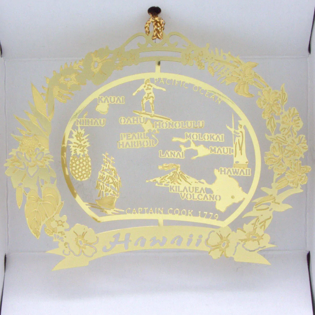 ALL 50 State Collectible Brass Ornaments SET