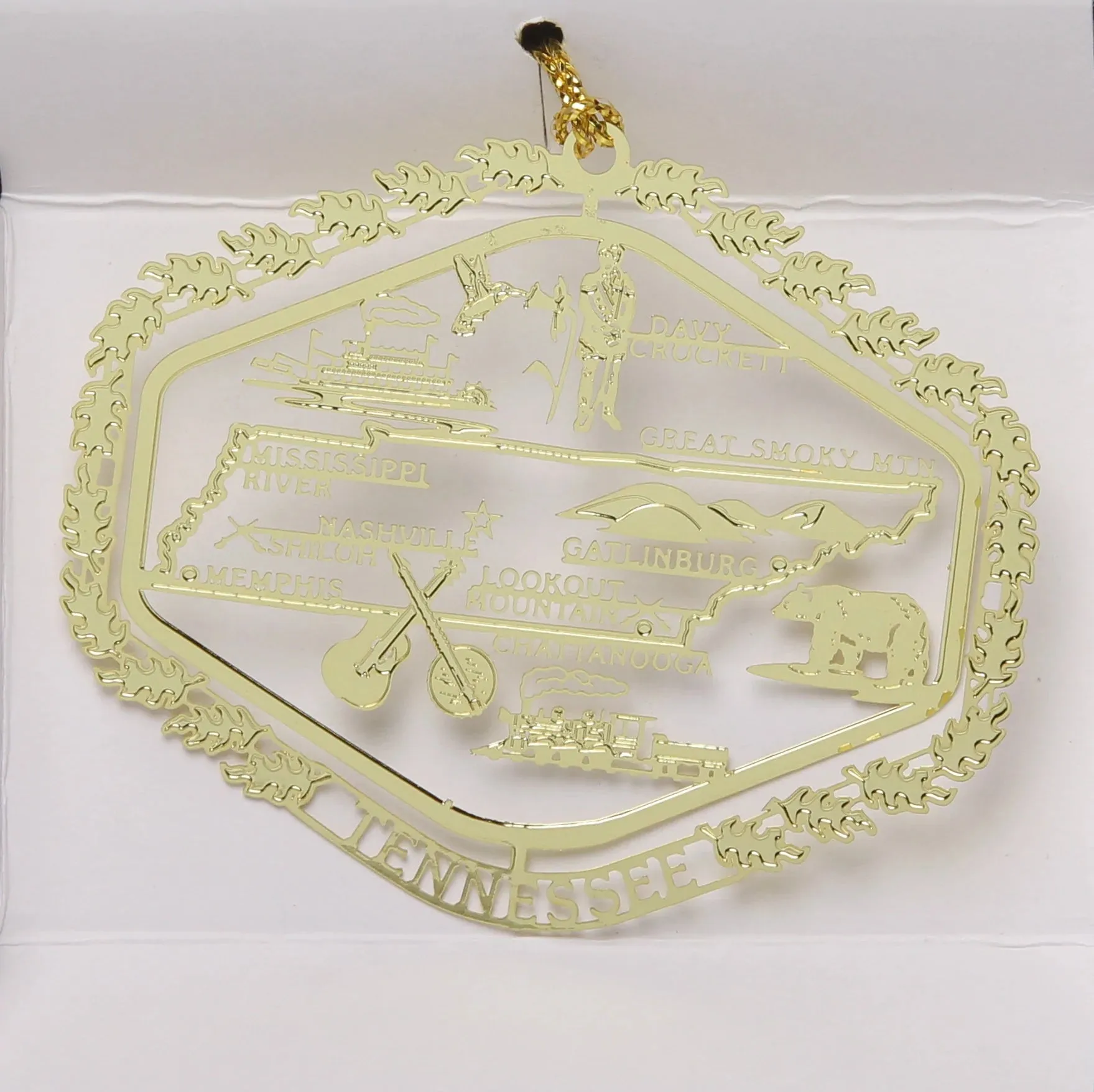 ALL 50 State Collectible Brass Ornaments SET