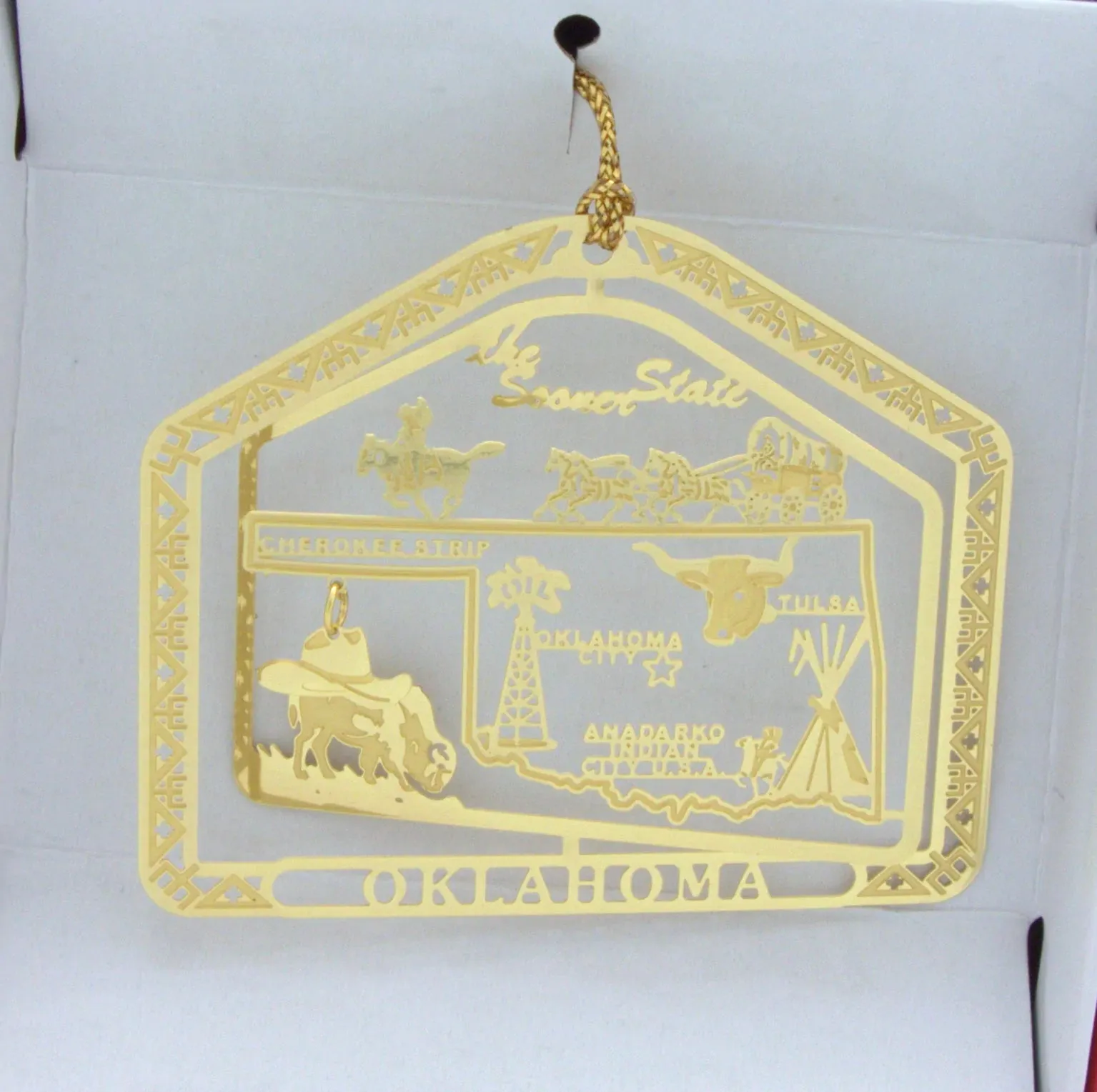 ALL 50 State Collectible Brass Ornaments SET