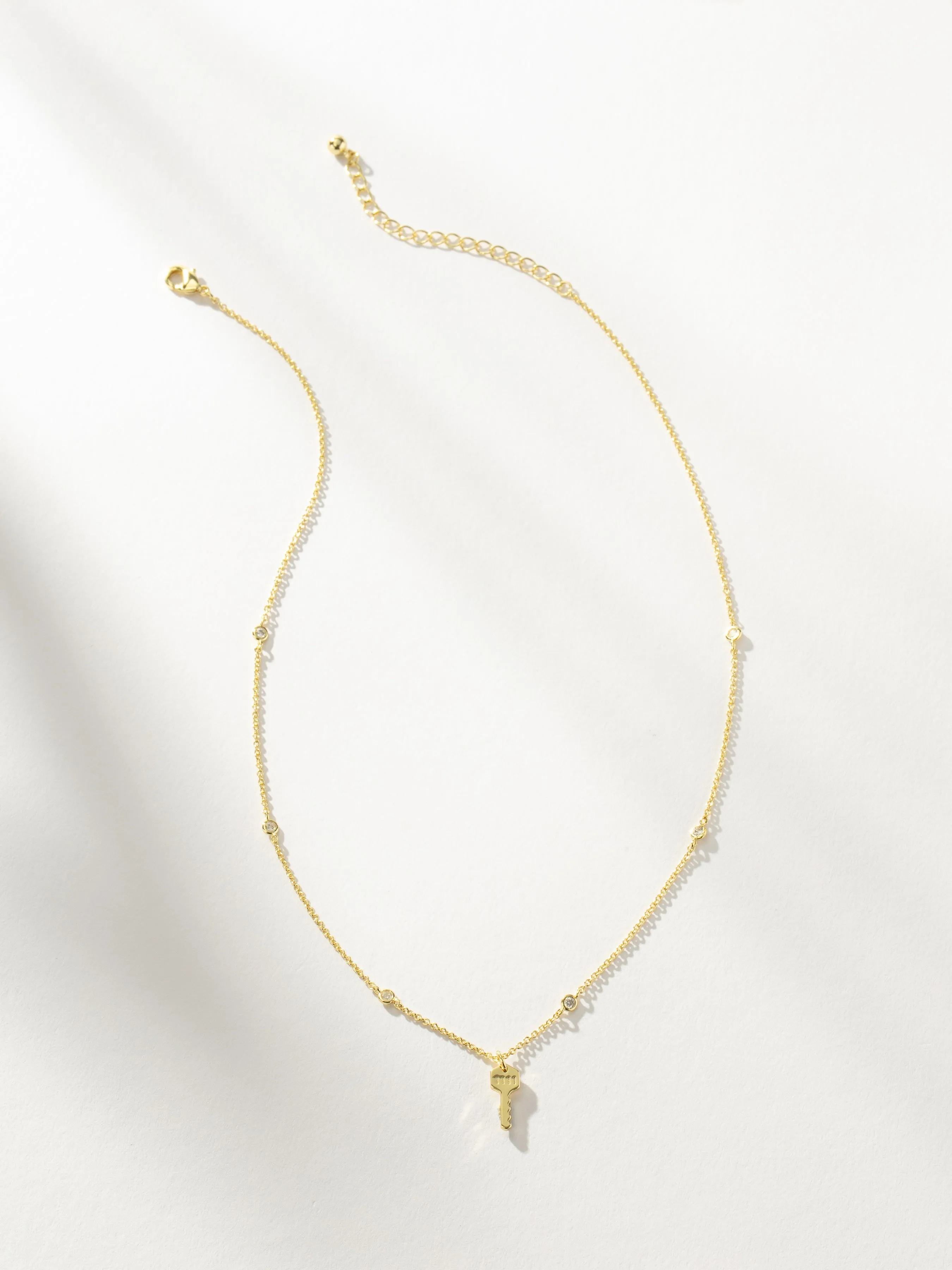 Angel Number Key Necklace
