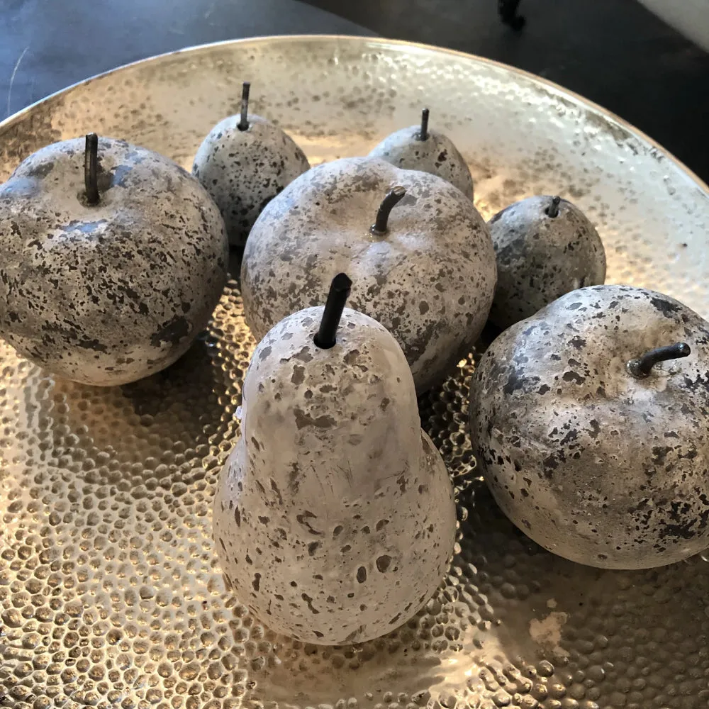 Apple and Pears Stone Ornaments
