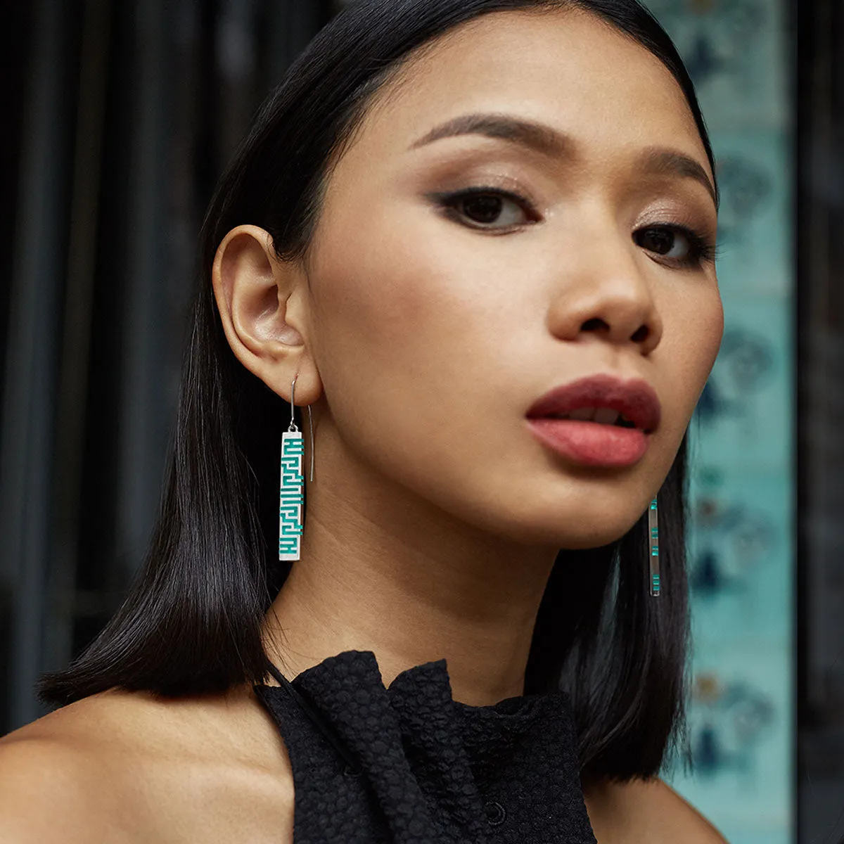Ban Zu Earrings - Begonia Pink