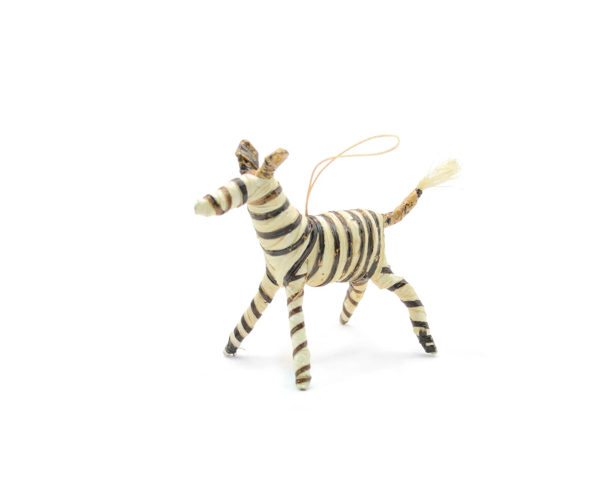 Banana Fiber Animal Ornament