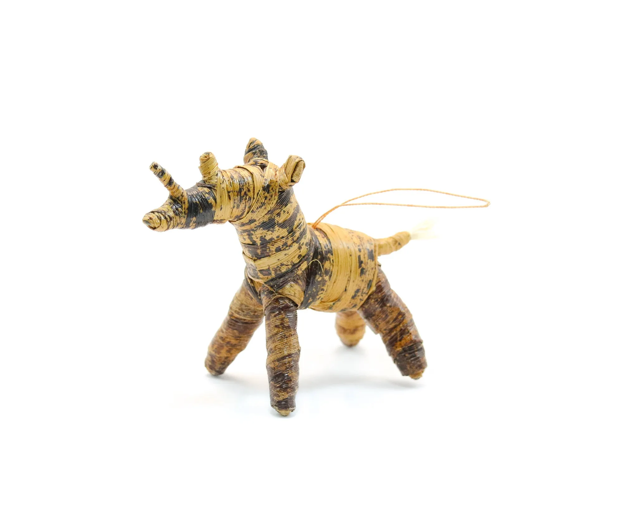 Banana Fiber Animal Ornament