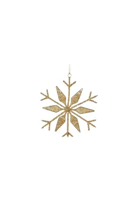 Beaded Snowflake Ornament
