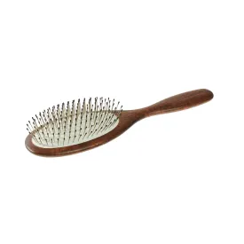 Beech Wood Steel Pin Hairbrush