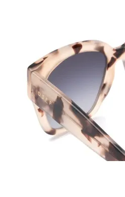 Bella II Cream Tortoise and Grey Gradient Sunglasses