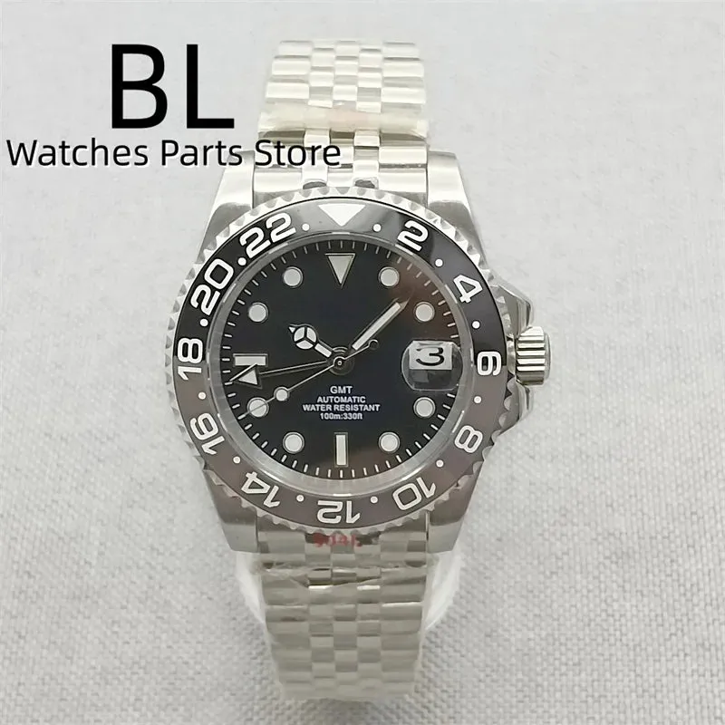 BLIGER 40mm Two-Tone Silver Gold Rotational.