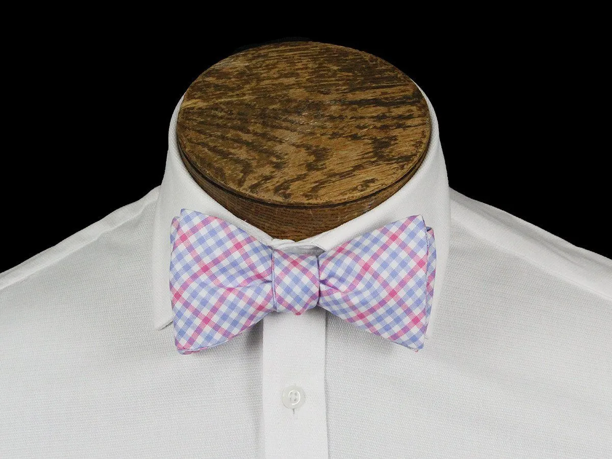 Boy's Bow Tie 21663 Pink/Blue Check
