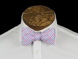 Boy's Bow Tie 21663 Pink/Blue Check