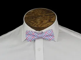 Boy's Bow Tie 21672 Pink/Blue Check