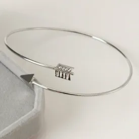 Bracelets Gold Silver Color Open Adjustable Men Women Cuff Bracelet