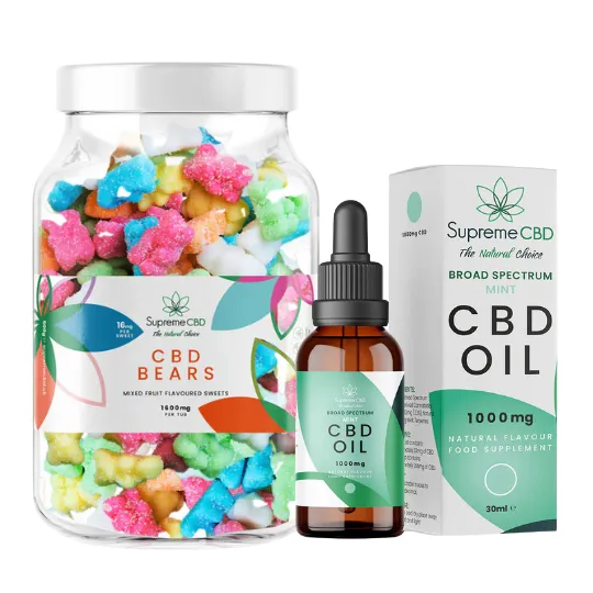 Broad Spectrum Starter Bundle - FREE 1600mg Bears