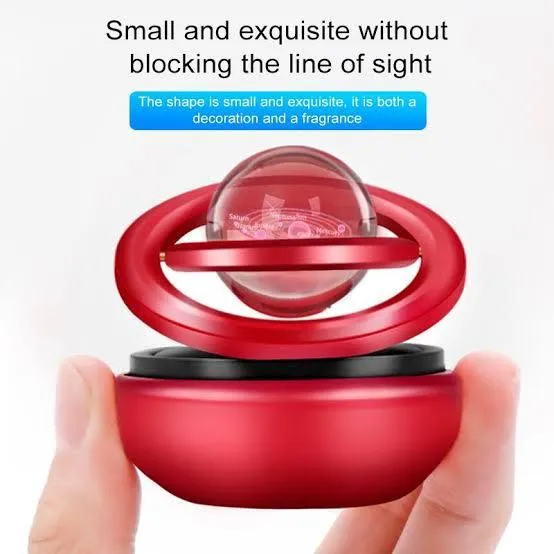 Car Solar Rotating Aromatherapy Ornaments
