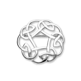 Celtic Silver Brooch B268