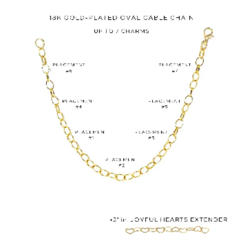 Charm Anklet with Assorted Charms - Customer's Product with price 20.00