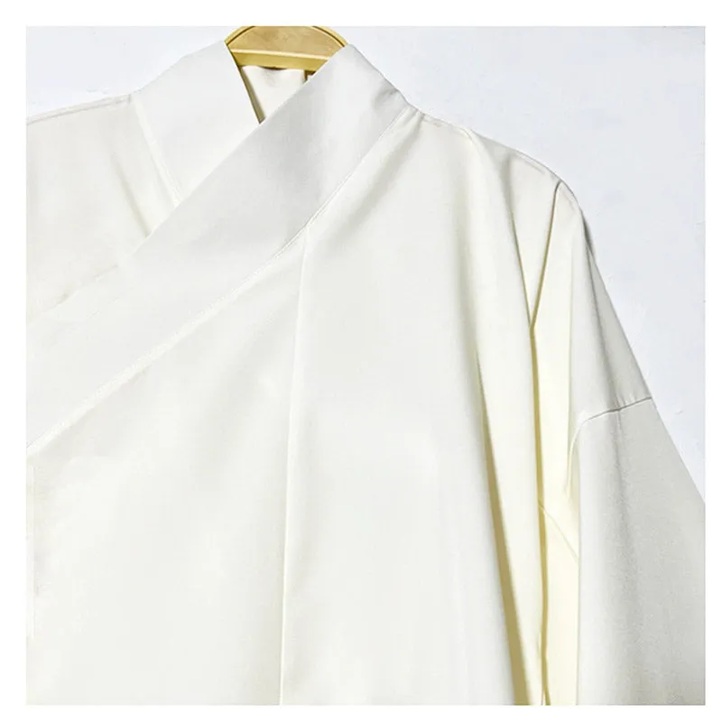 Chinese Style Solid Color Pipa Sleeve Cross-collar Top   Embroidered Suspenders - Clearance Special