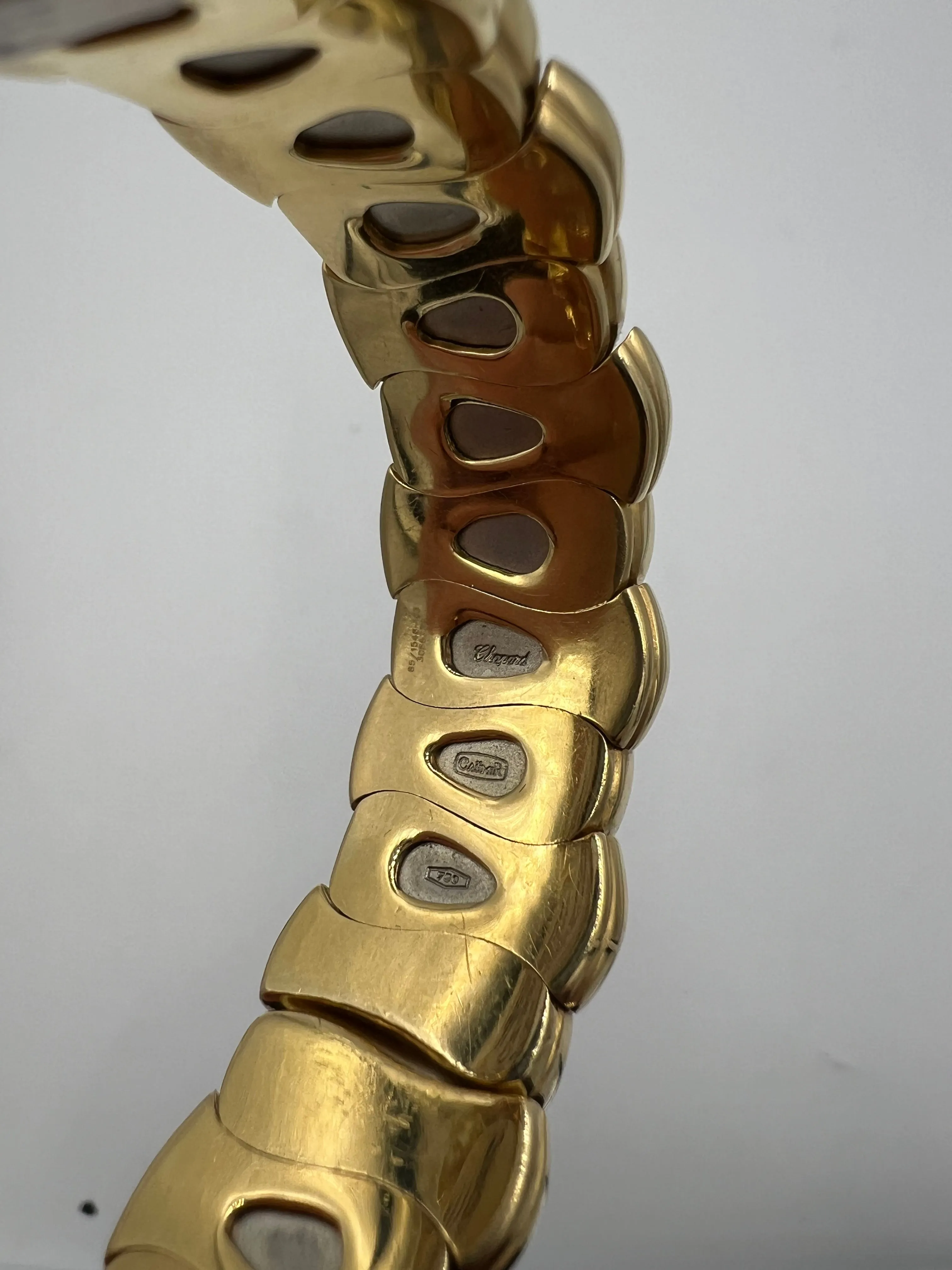 Chopard Casmir Yellow Gold Cuff Bracelet