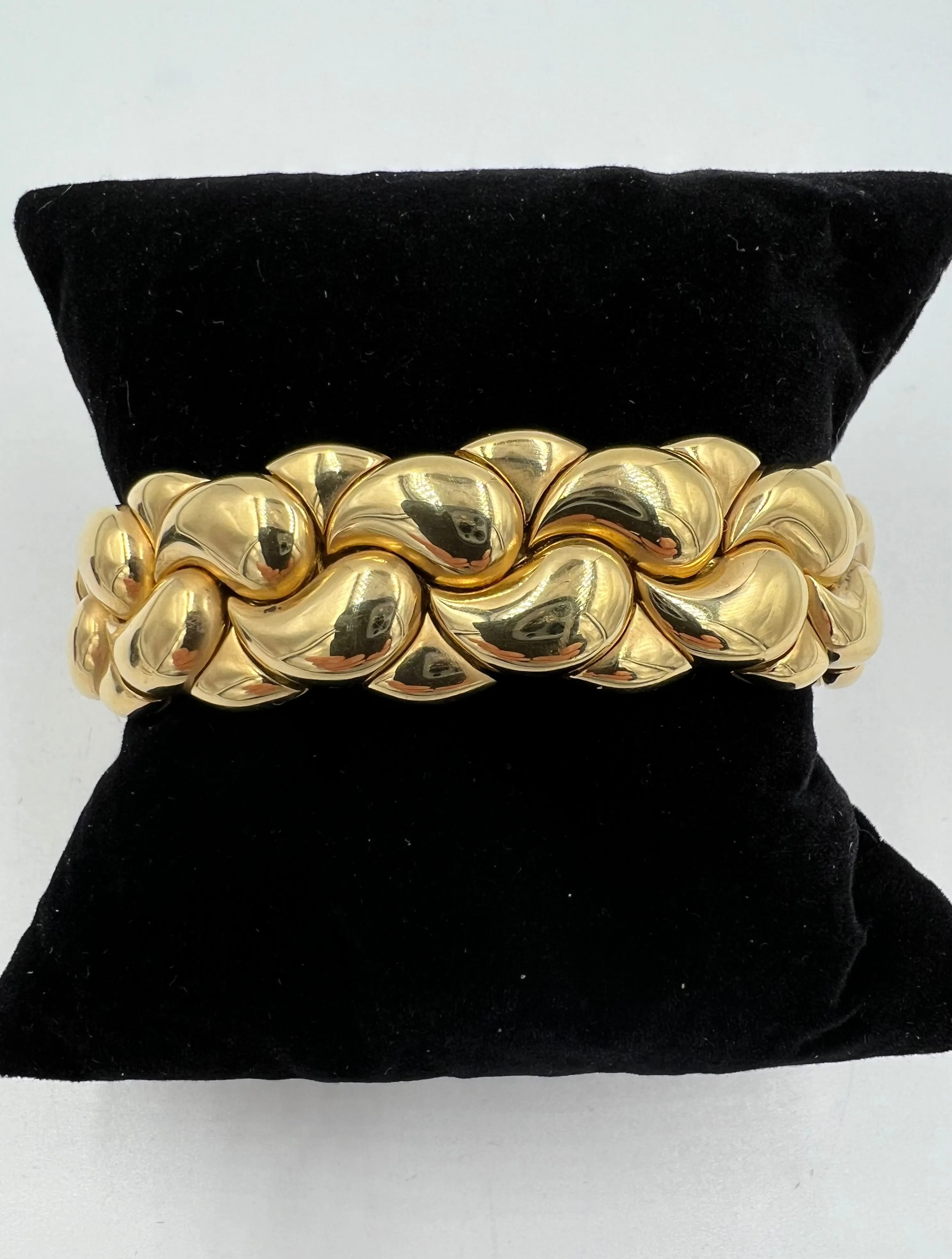 Chopard Casmir Yellow Gold Cuff Bracelet