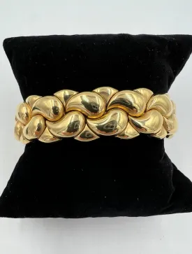 Chopard Casmir Yellow Gold Cuff Bracelet