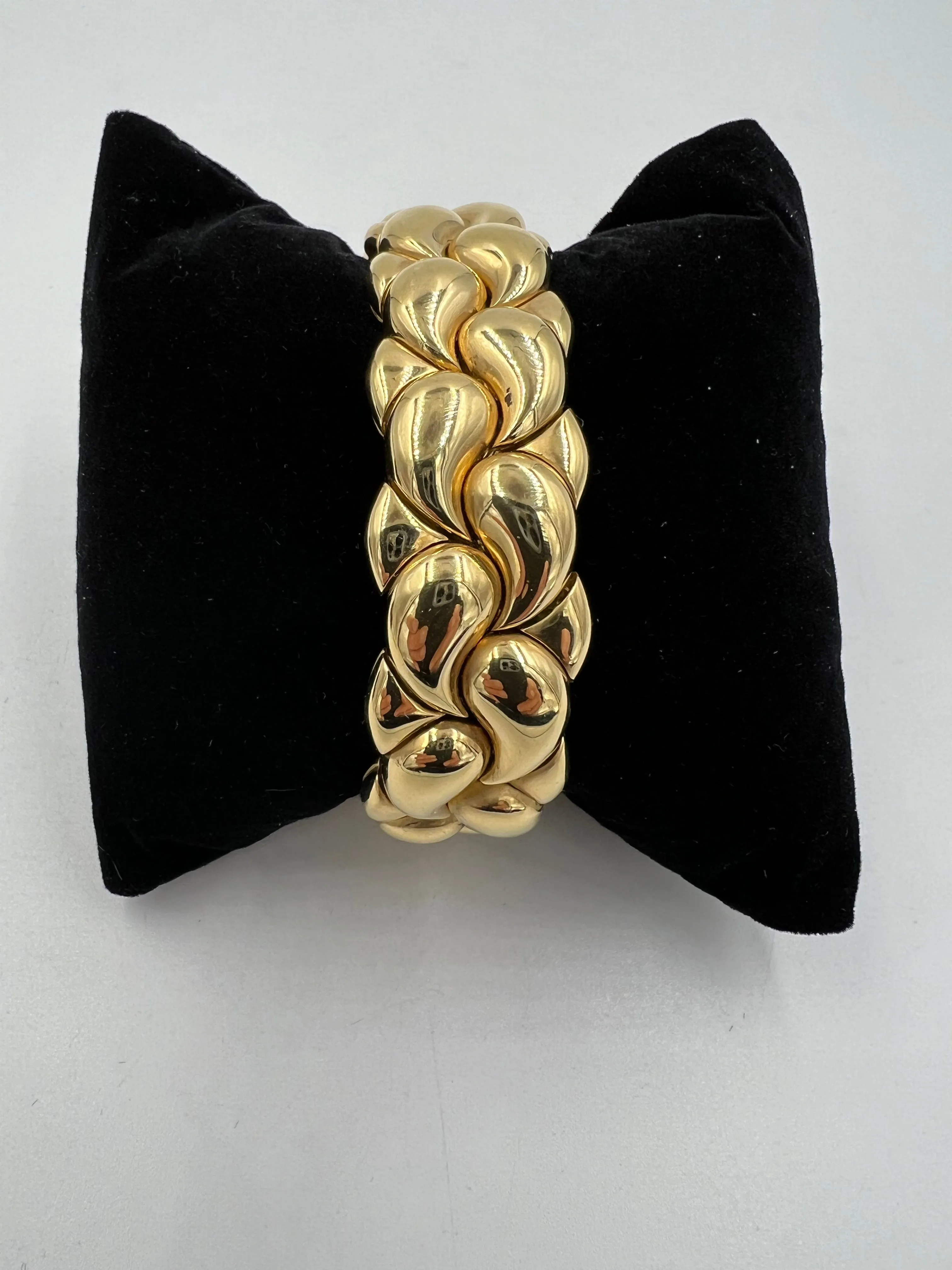 Chopard Casmir Yellow Gold Cuff Bracelet