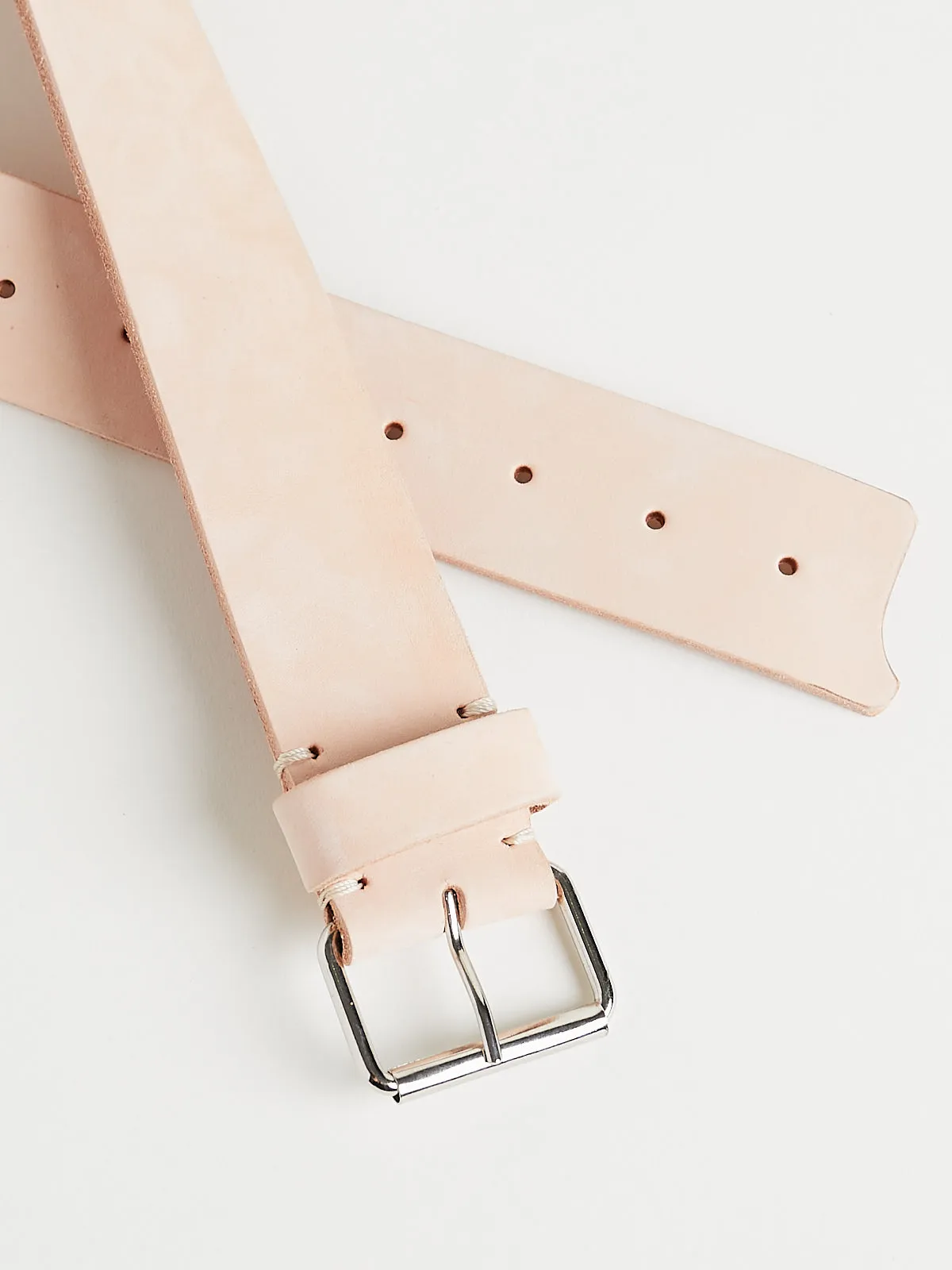 Cintura Belt Nido Sfoderato in Natural Nubuck