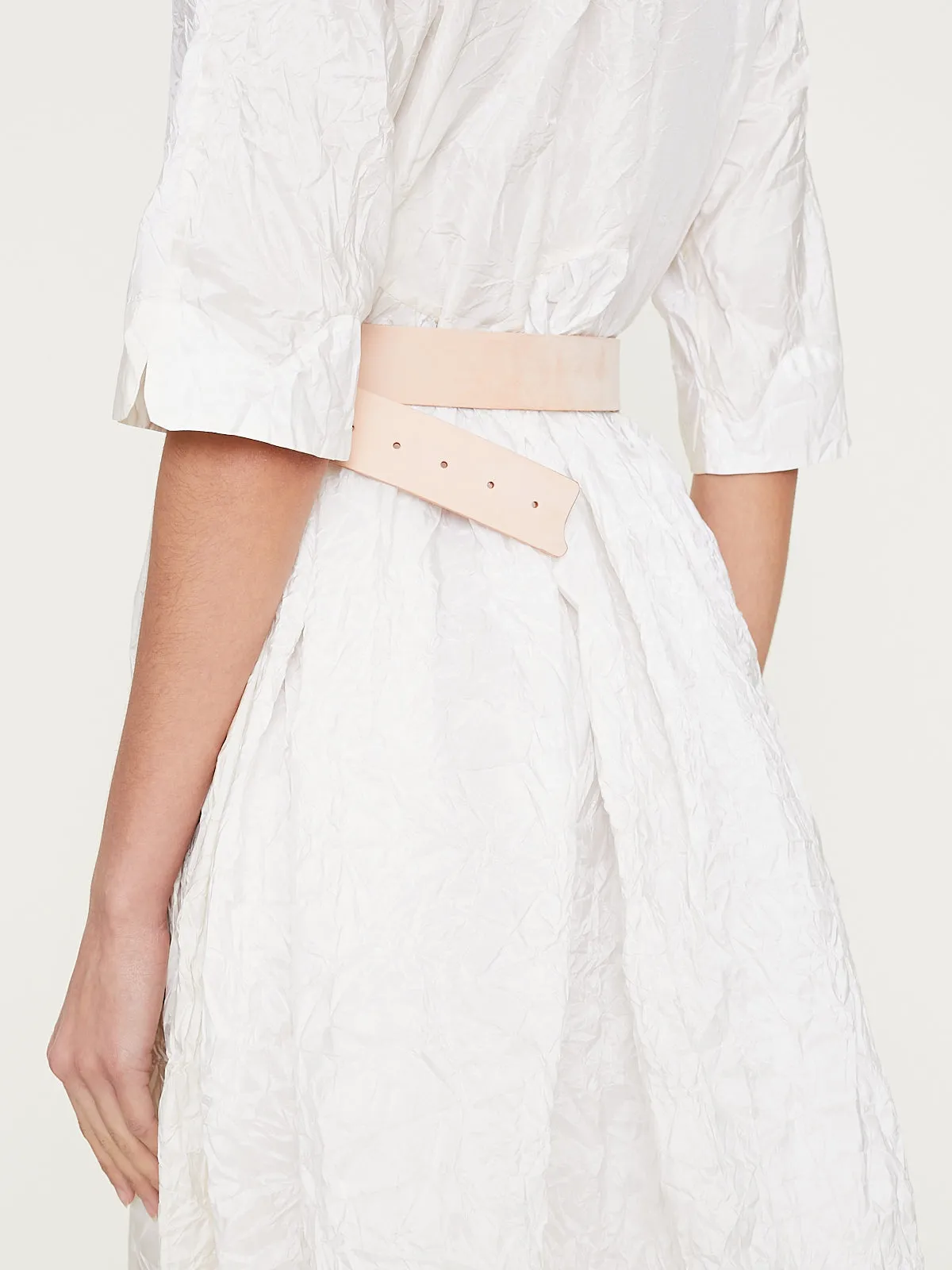 Cintura Belt Nido Sfoderato in Natural Nubuck