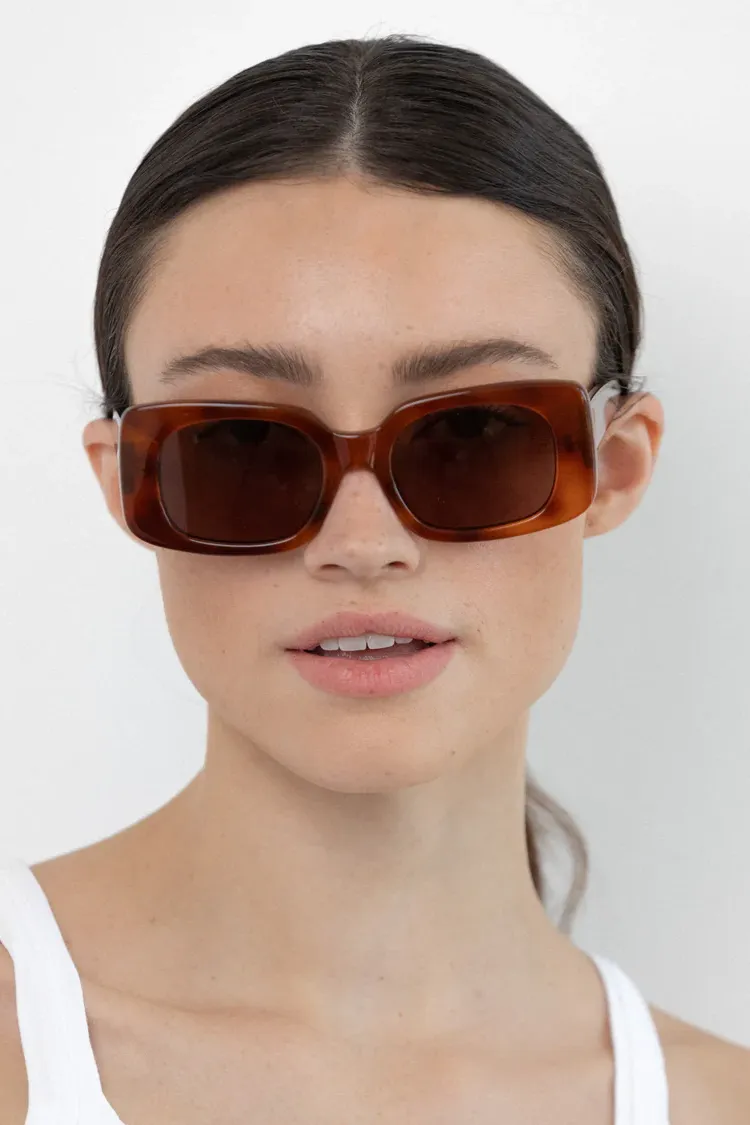 Coco Sunglasses - Chestnut