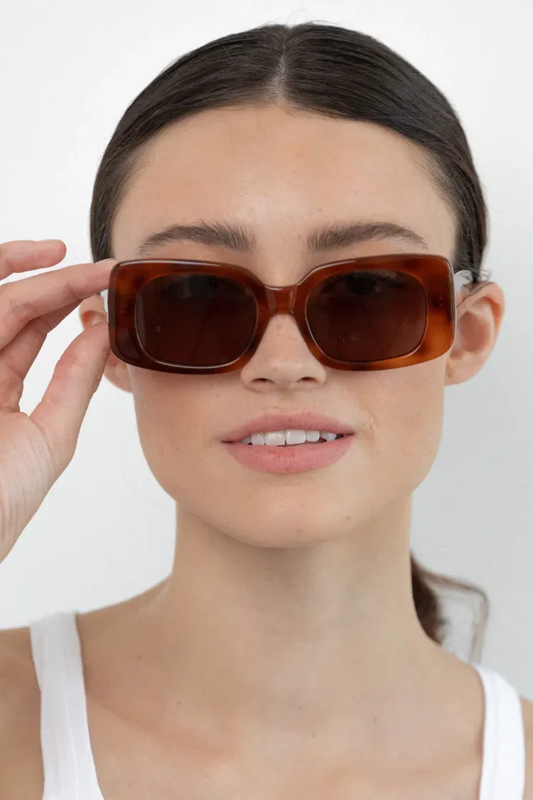 Coco Sunglasses - Chestnut