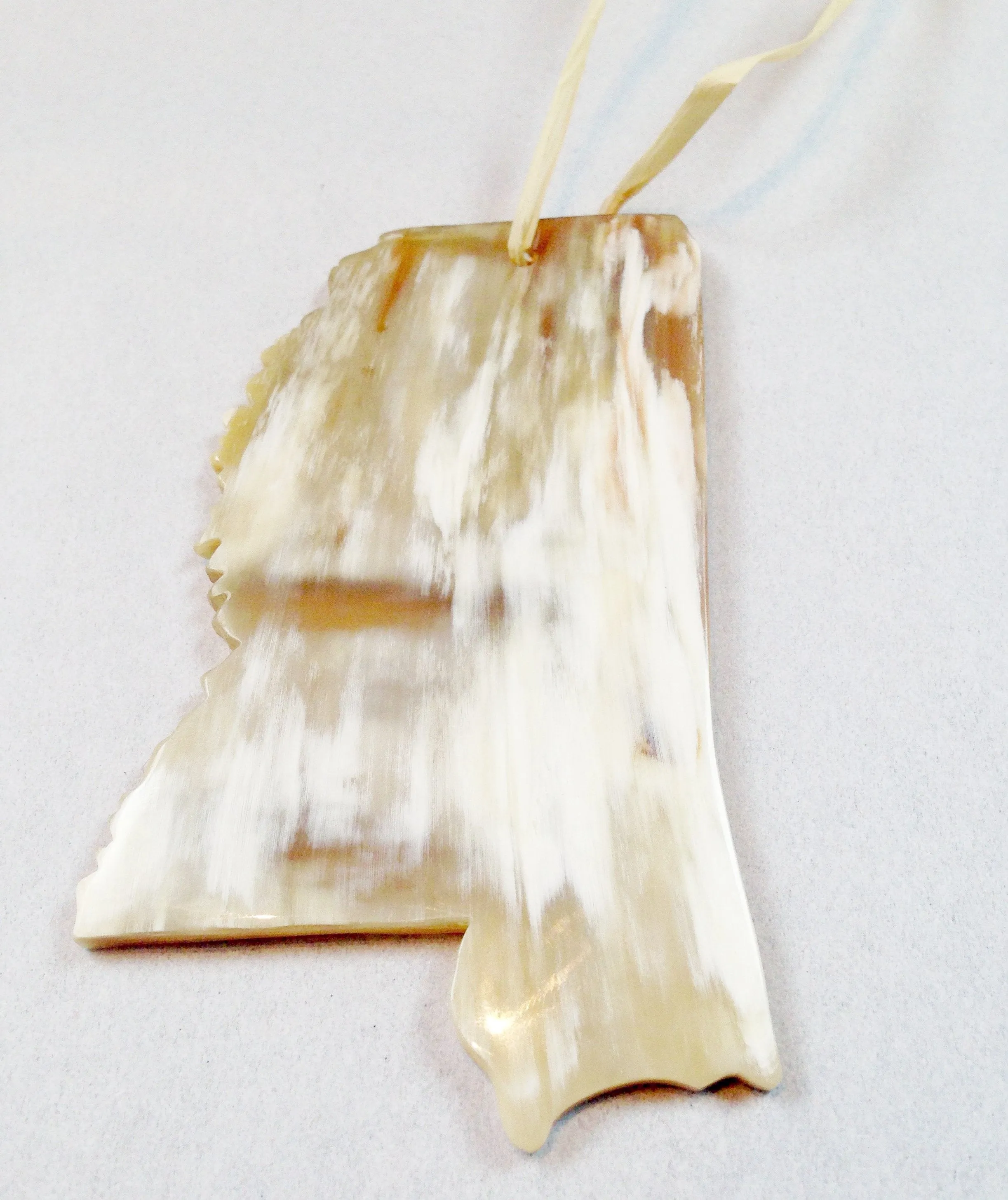 Cow Horn State Ornament