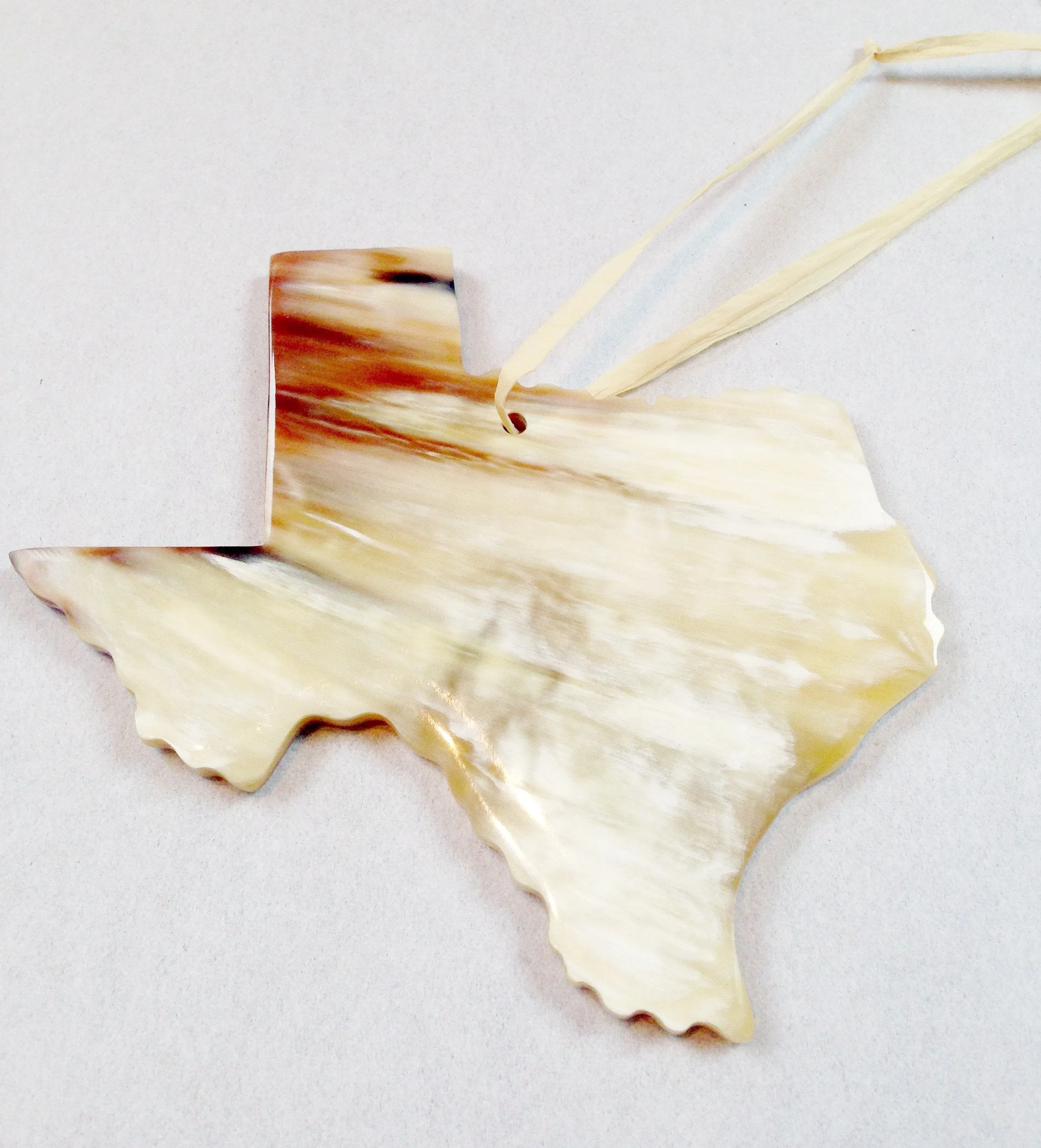 Cow Horn State Ornament
