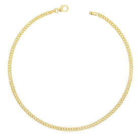 Cuban Curb Link Anklet