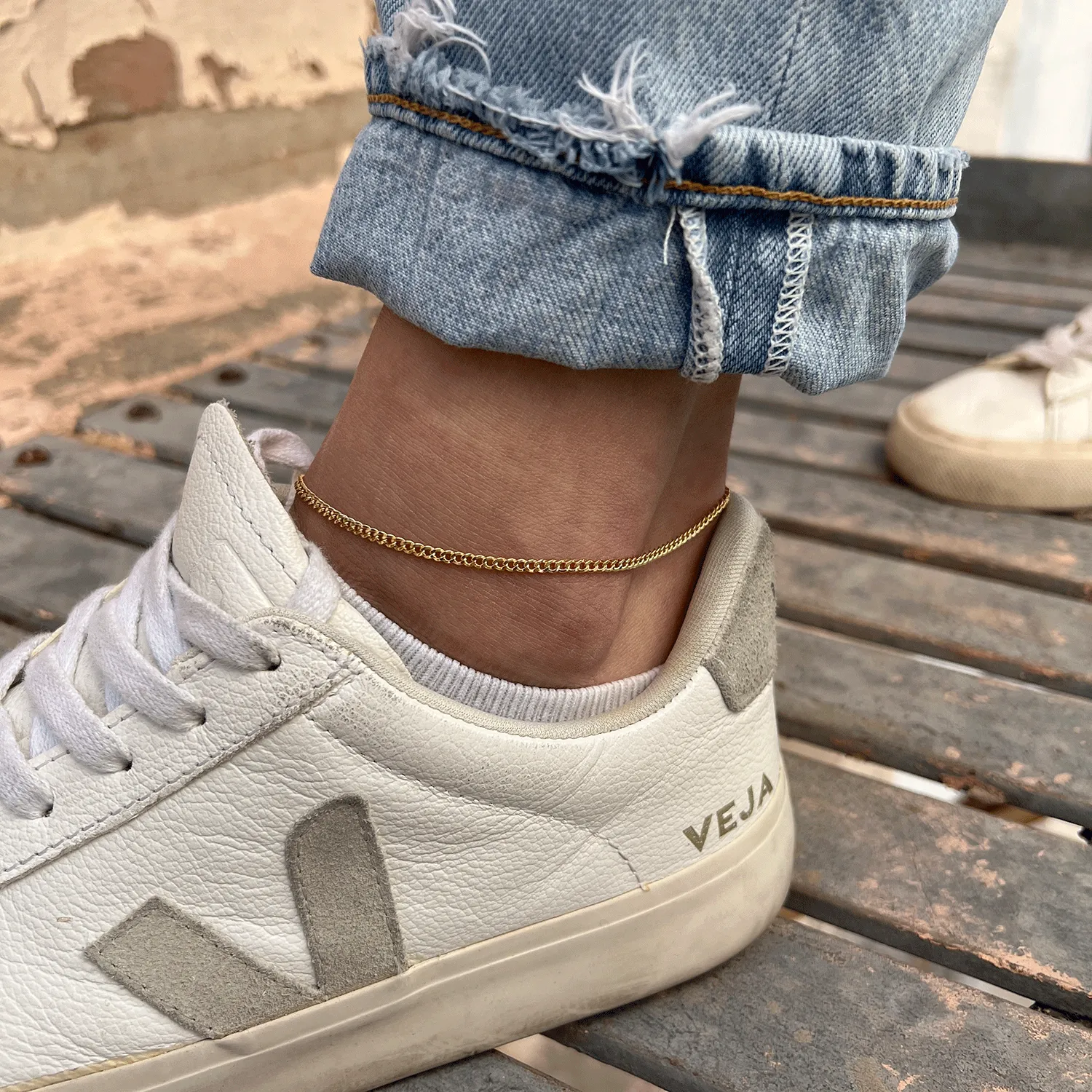 Cuban Curb Link Anklet