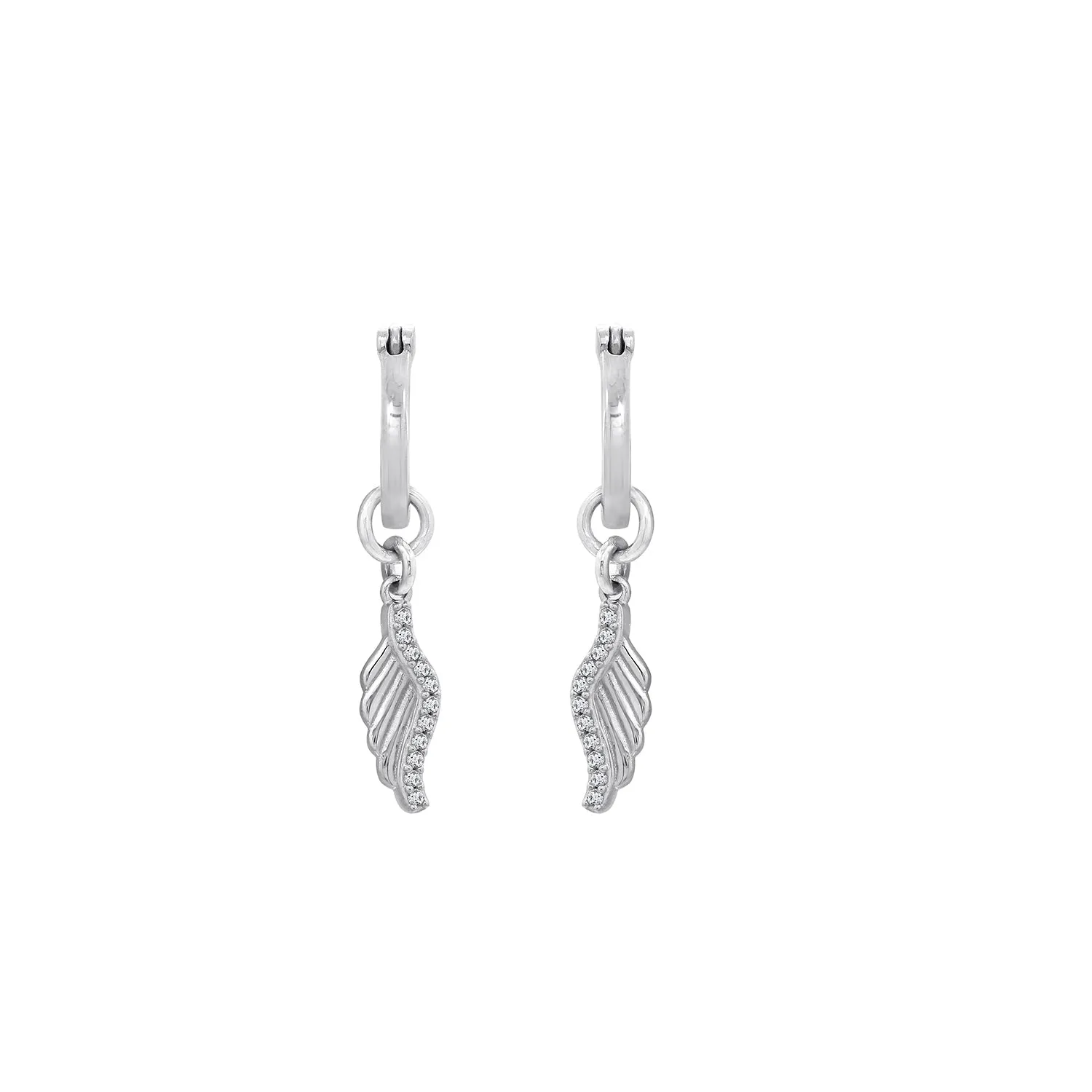 Dangle Huggie Hoop Earrings