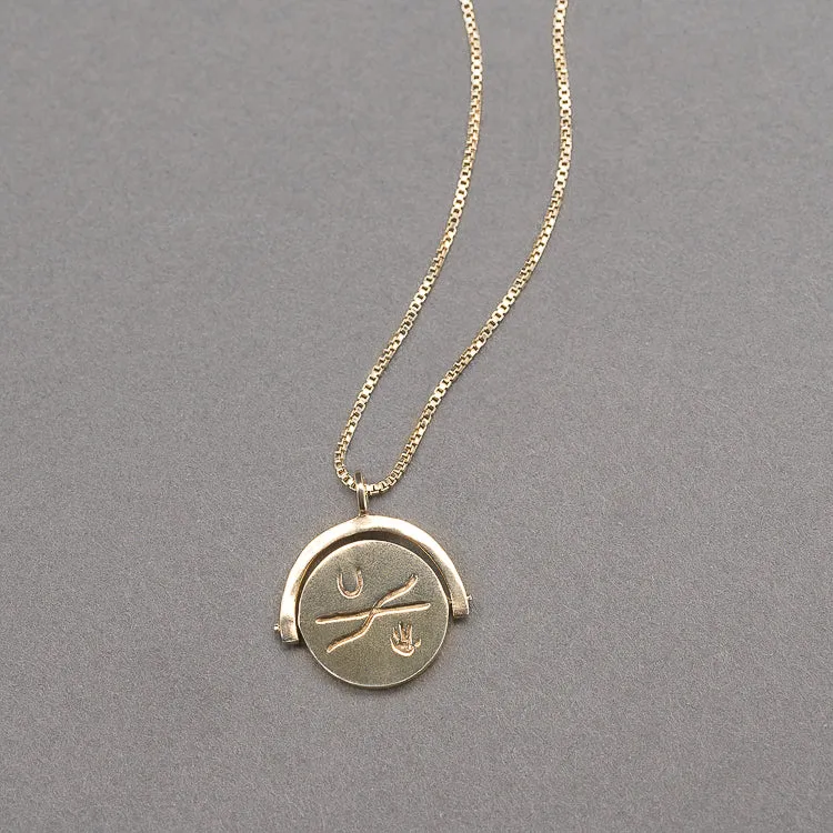 ELEMENTAL MEDALLION NECKLACE