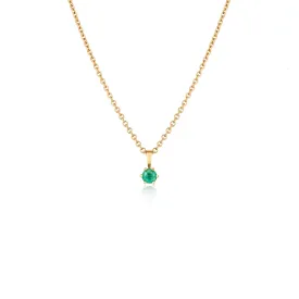 Emerald Pendant Gold