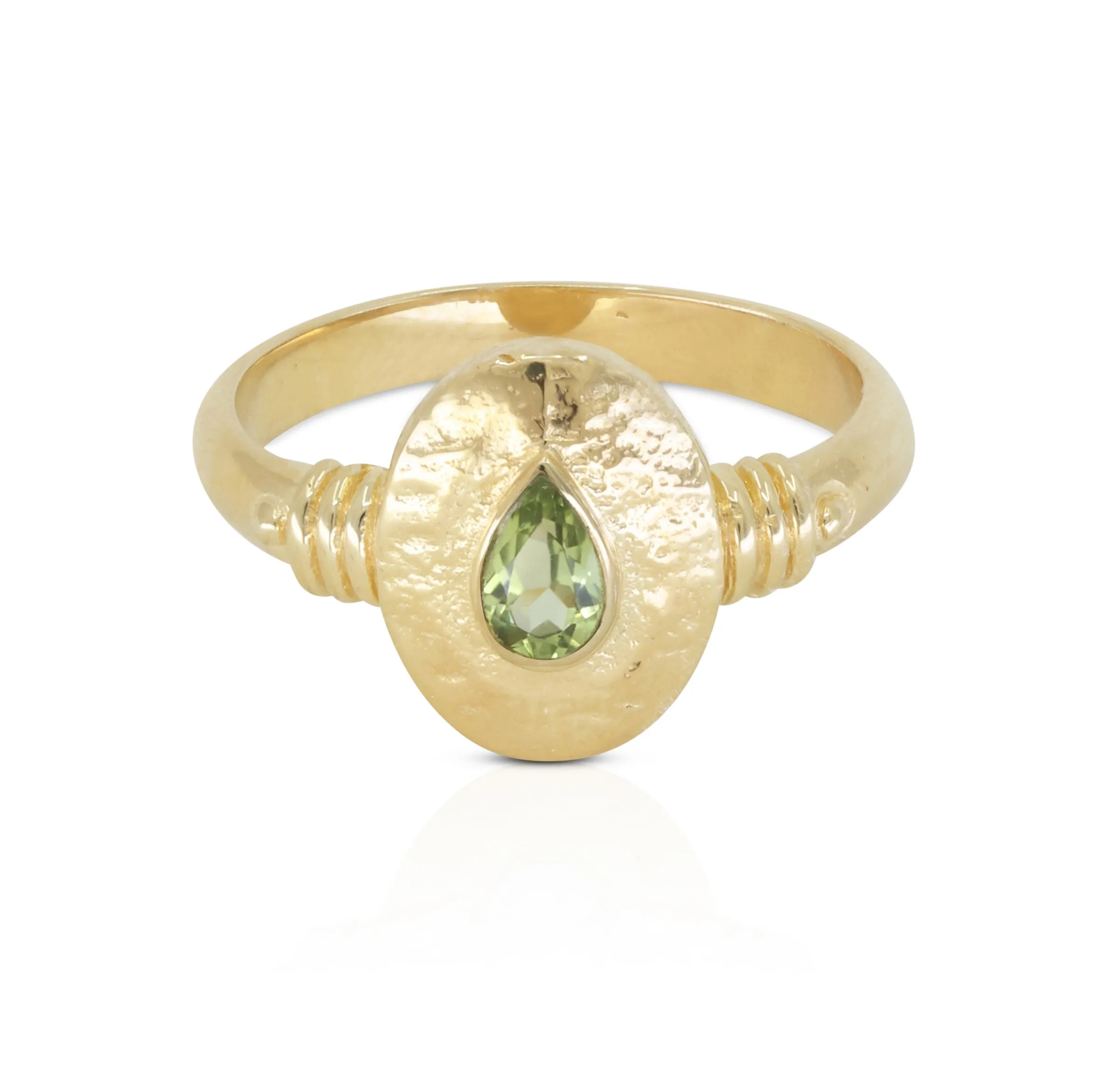 Esme Apatite Gold Ring
