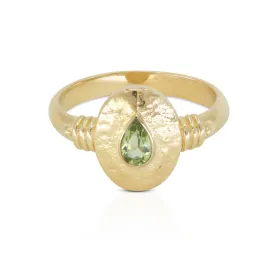 Esme Apatite Gold Ring