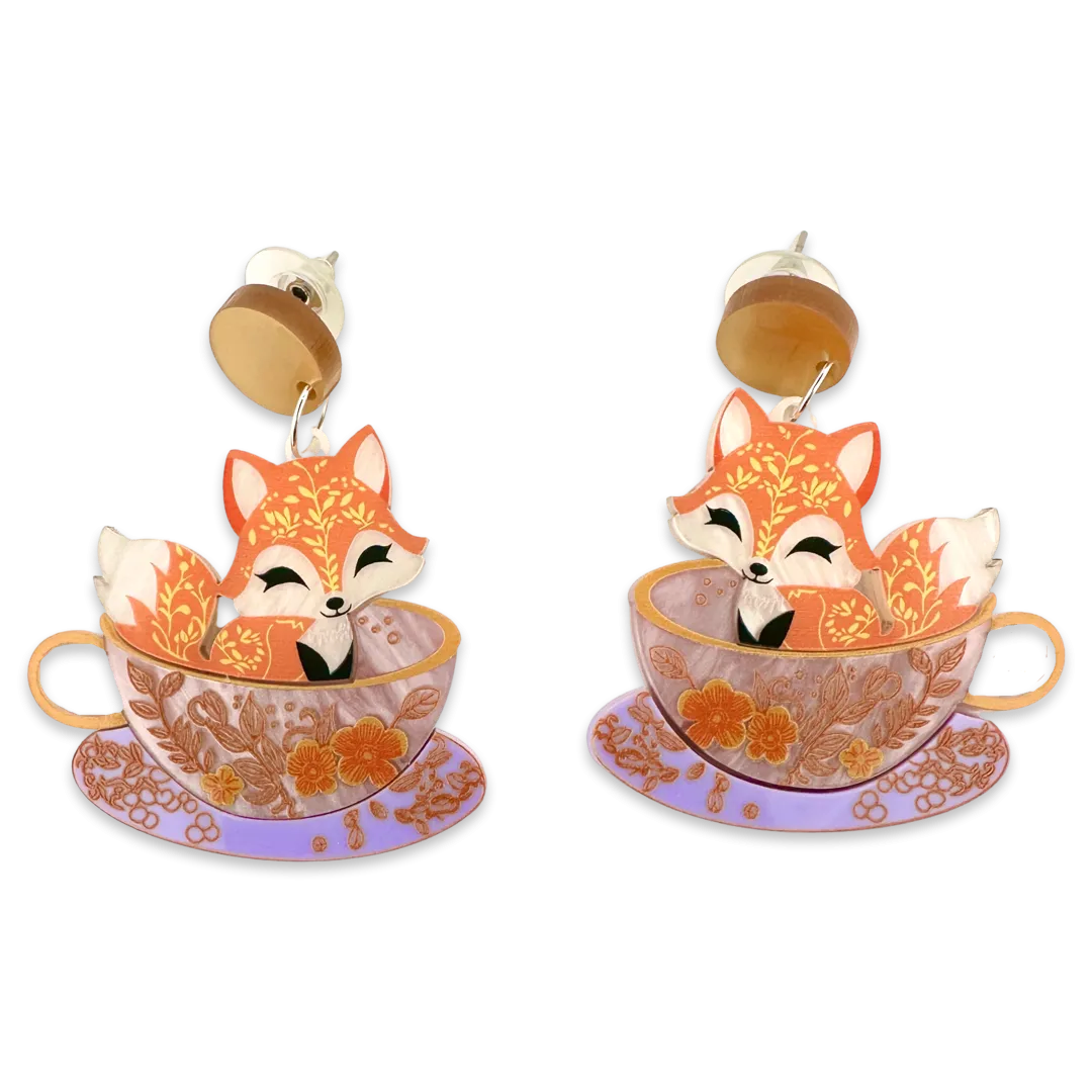 Fall whisker - earrings - Set of 2