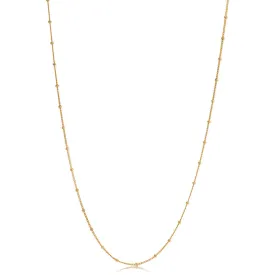 Fine Bubble Chain Necklace, Gold
