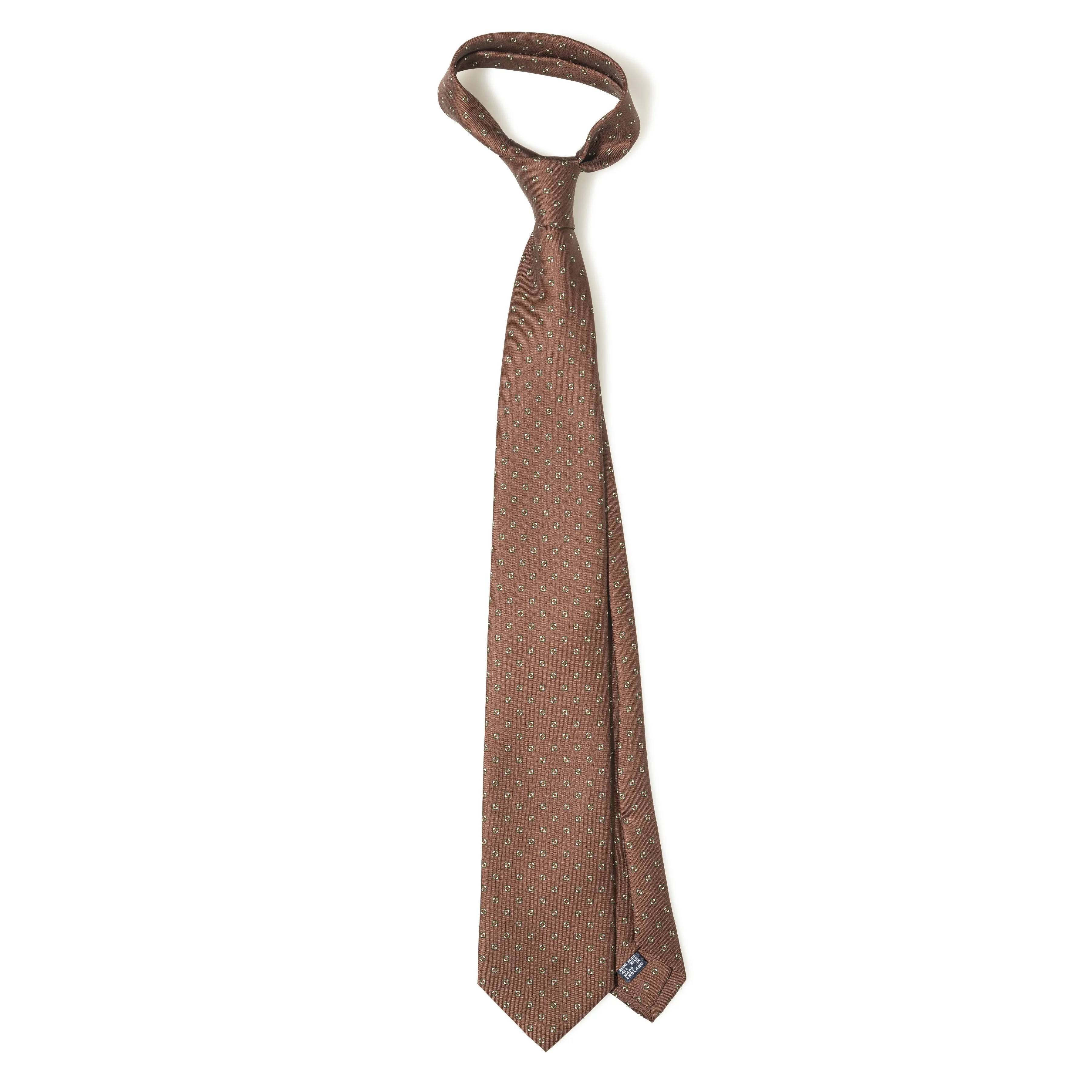 Foulard Print Self-tip Tie